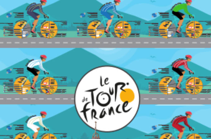 Pedalistas colombianos en El Tour de Francia le sacan el jugo a sus redes sociales