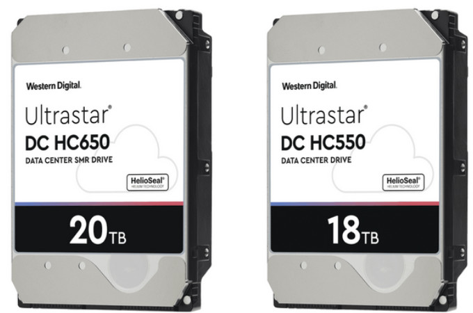 Western Digital prepara discos duros con capacidades de 18 y 20 TB para 2020